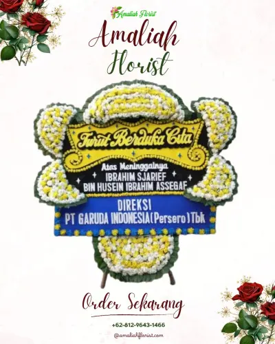 Papan Bunga Duka di Sidorenggo